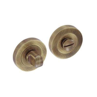 Smiths Architectural Turn & Release Screw On Rose - Antique Bronze