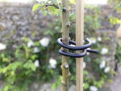 Soft Foam Garden Twists Black 1cm x 86cm 2pk