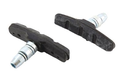 Sport Direct V Type Brake Blocks with Nuts - 70mm - Black