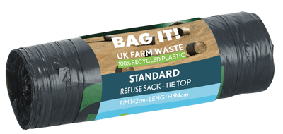 Standard Tie Top Refuse Sacks 70ltr 15pk