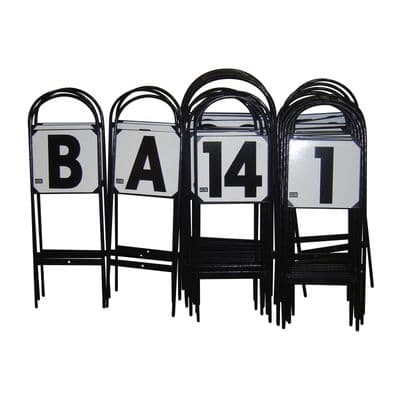 STUBBS TREAD IN MARKERS NUMBERS - 1-25 & 3 X A & 3 X B S69M