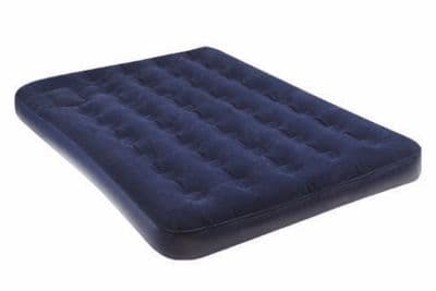Summit Flocked Airbed - Double 191 x 137 x 22cm