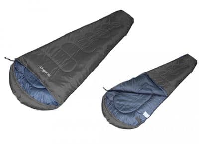 Summit Trekker Mummy Sleeping Bag - Grey