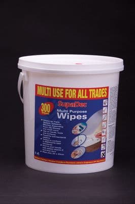 SupaDec Multi Purpose Wipes - Pack 300