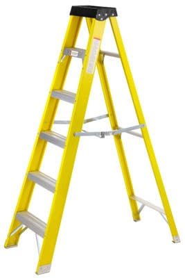 SupaTool Fibreglass Stepladder - 6 Tread