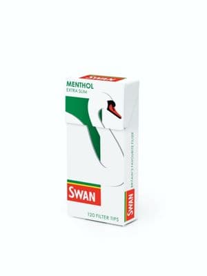 Swan Menthol Extra Slim Filter Tips - Pack 120