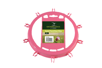 Sweet Pea and Bean Ring Pink