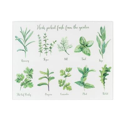 Tala Glass Worktop Saver - Herbs