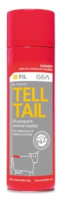 Tell Tail Aerosol  - 500ml - Red
