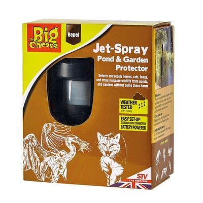 THE BIG CHEESE JET-SPRAY POND & GARDEN PROTECTOR