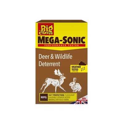 THE BIG CHEESE MEGA-SONIC DEER & WILDLIFE DETERRENT