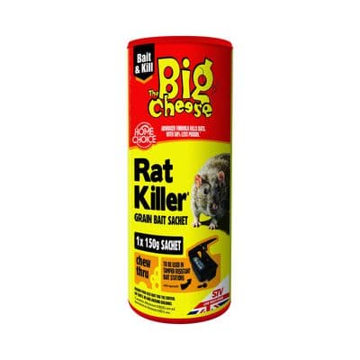 THE BIG CHEESE RAT KILLER GRAIN BAIT