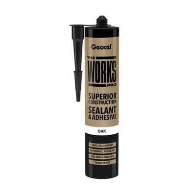 THE WORKS Sealant & Adhesive Pro - 290ml Oak