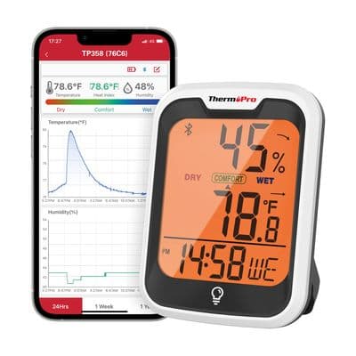ThermoPro TP358 Bluetooth Thermo Hygrometer