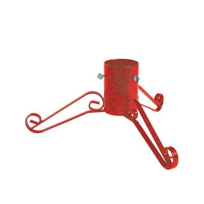 Traditional Tree Stand 4in Red