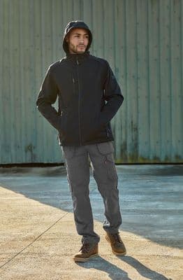 TUFFSTUFF PROFLEX WORK TROUSER GREY LONG