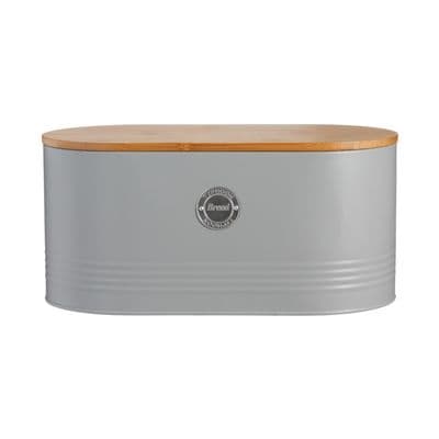 Typhoon Living Bread Bin - Grey