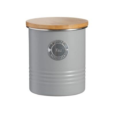 Typhoon Living Tea Canister - Grey