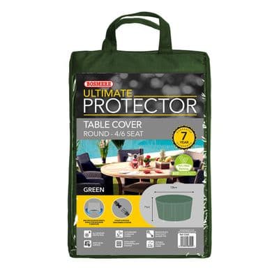 Ultimate Circular Table Cover Medium Green W128cm