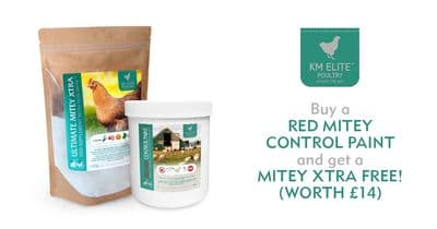 ULTIMATE MITEY CONTROL PAINT 1Ltr + (Get  Mitey Xtra FREE)