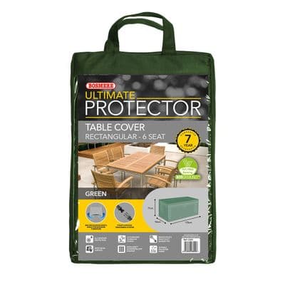 Ultimate Rectangular Table Cover Medium Green 170cm x 100cm