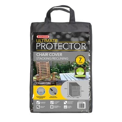 Ultimate Stacking Chair Cover Charcoal