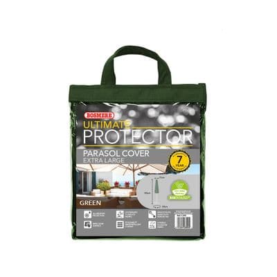 Ultimate Zipped Parasol Cover Green 190cm