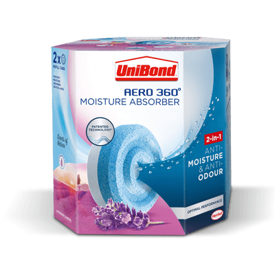 UniBond Aero 360 Moisture Absorber Refills - Lavender Garden