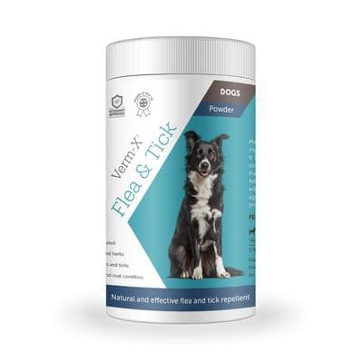 VERM-X FLEA & TICK POWDER FOR DOGS