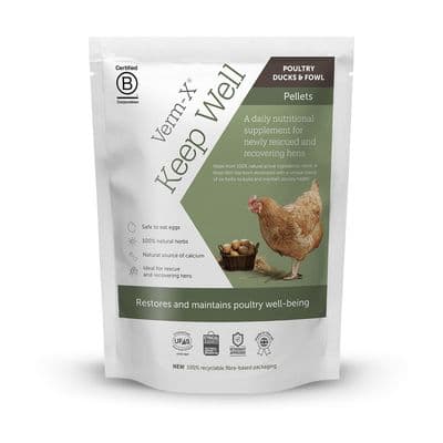 VERM-X KEEP WELL NATURAL PELLETED POULTRY TONIC
