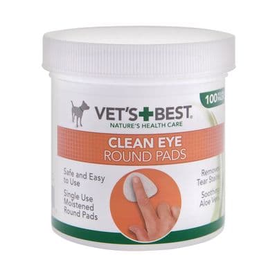 VETS BEST CLEAN EYE ROUND PADS
