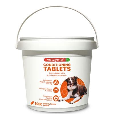 VETZYME CONDITIONING TABLETS FOR DOGS