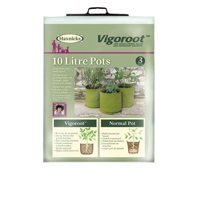 Vigoroot Pots 10Ltr 3pk