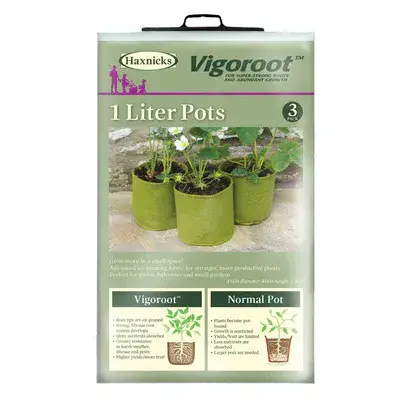 Vigoroot Pots 1Ltr 3pk
