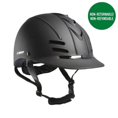 WHITAKER CLUB YOUNG RIDER HELMET BLACK/BLACK