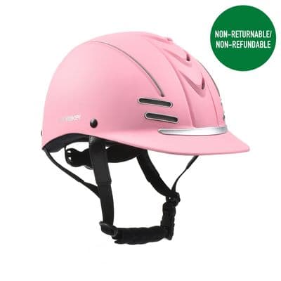 WHITAKER CLUB YOUNG RIDER HELMET PINK/SILVER
