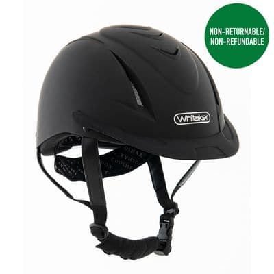 WHITAKER NRG HELMET BLACK - LARGE (58-62CM) - BLACK