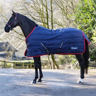 WHITAKER RASTRICK STABLE RUG V2 STANDARD NECK 200GM NAVY