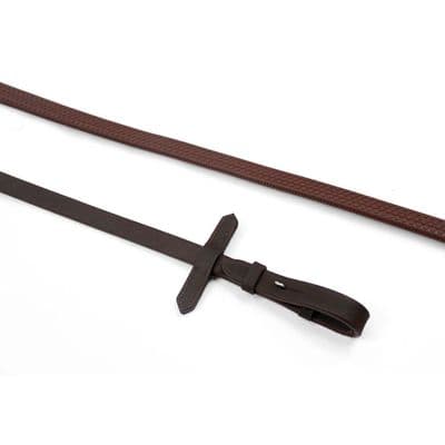 WHITAKER READY TO RIDE RUBBER REINS - FULL - HAVANA