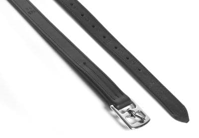 WHITAKER STIRRUP LEATHERS BLACK