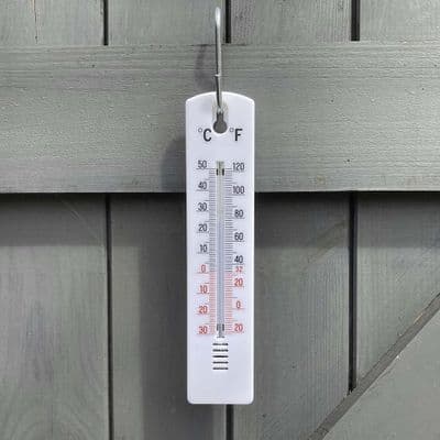 White Wall Thermometer