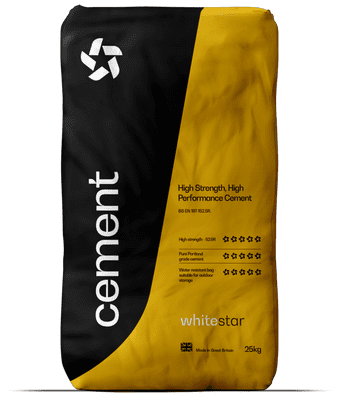 Whitestar High Strength 52,5R Cement - 25kg