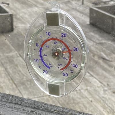Window Dial Thermometer