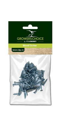 Wood Screw 50mm 25pk