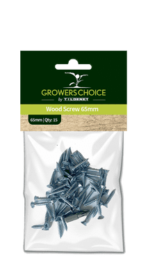 Wood Screw 65mm 15pk