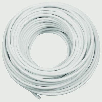 Woodside Curtain Wire White - 30m