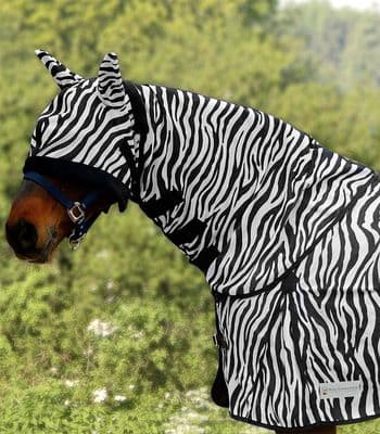Zebra Neck Piece Pony