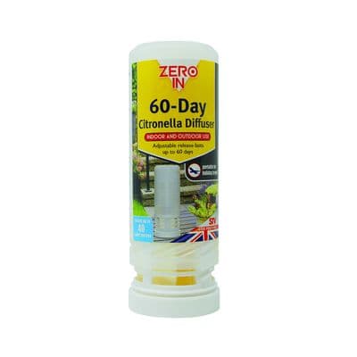 ZERO IN 60-DAY CITRONELLA DIFFUSER