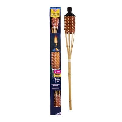 Zero In Citronella Bamboo Torch - Pack 2
