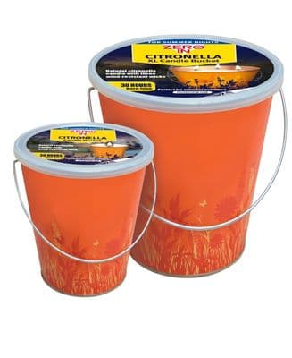 Zero In Citronella Candle Bucket - Large